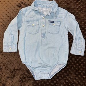 Baby boy western onsie